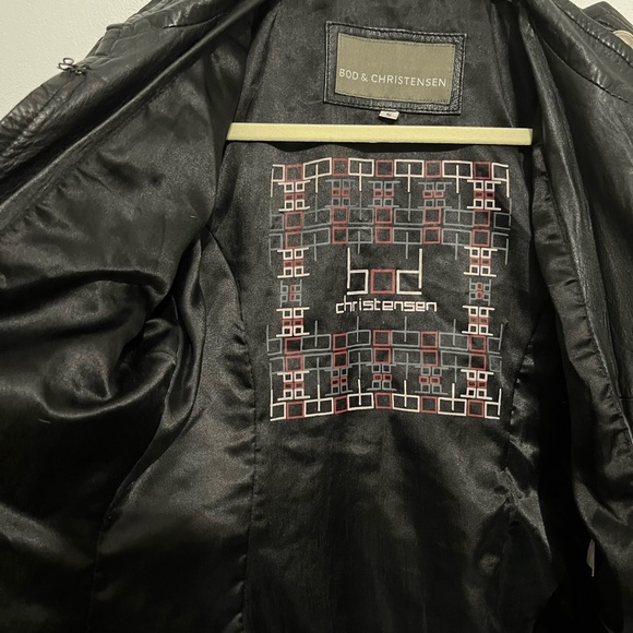 Bod & Christensen Leather Jacket - Picture 3 of 5